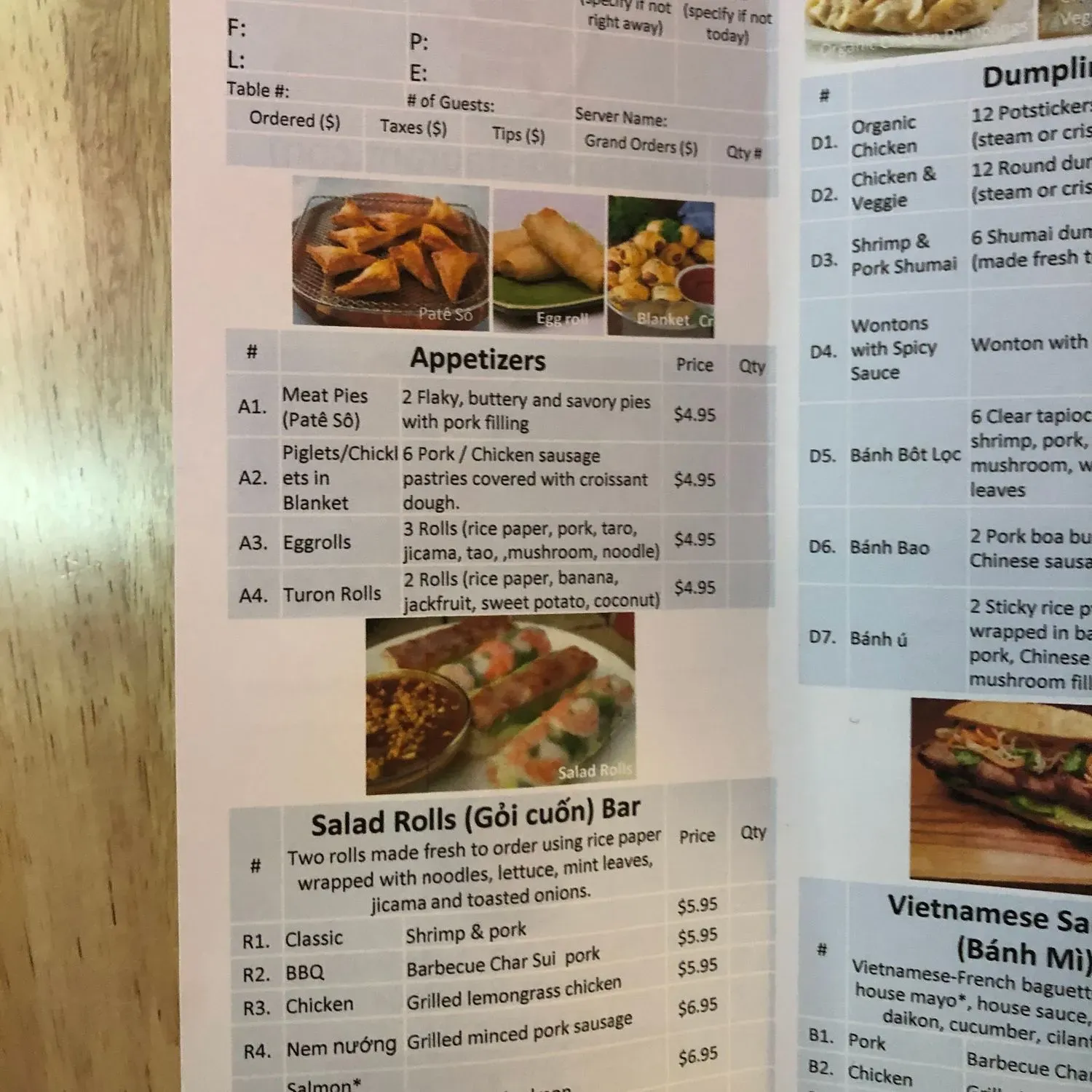 Menu 3