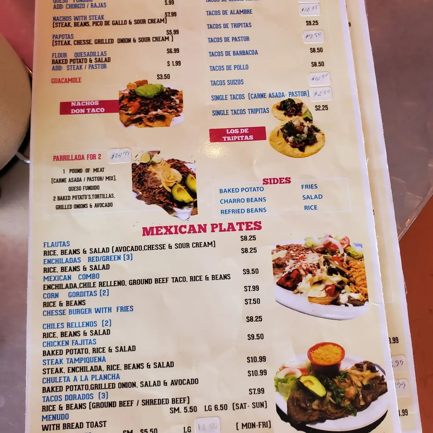 Menu 3