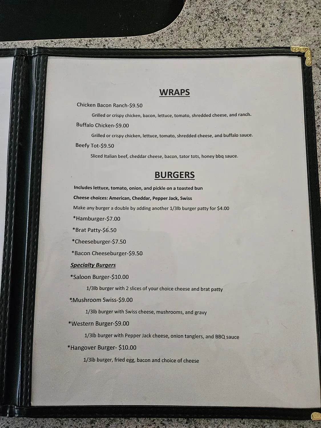 Menu 3