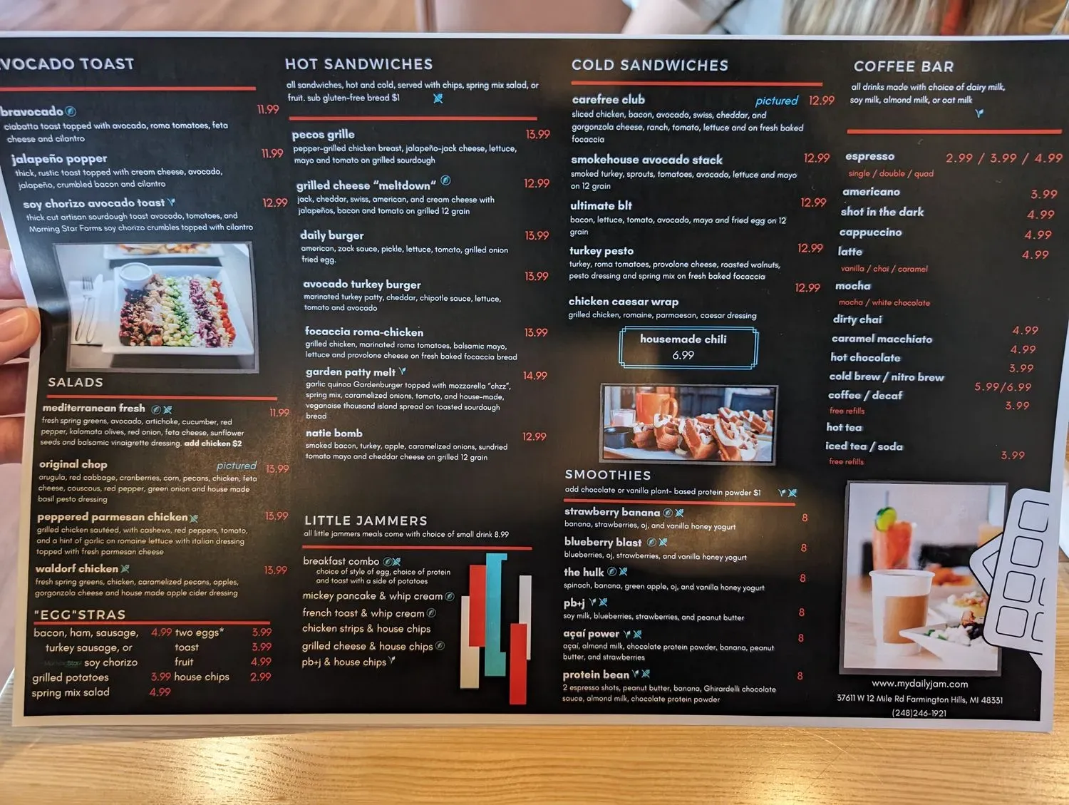 Menu 4