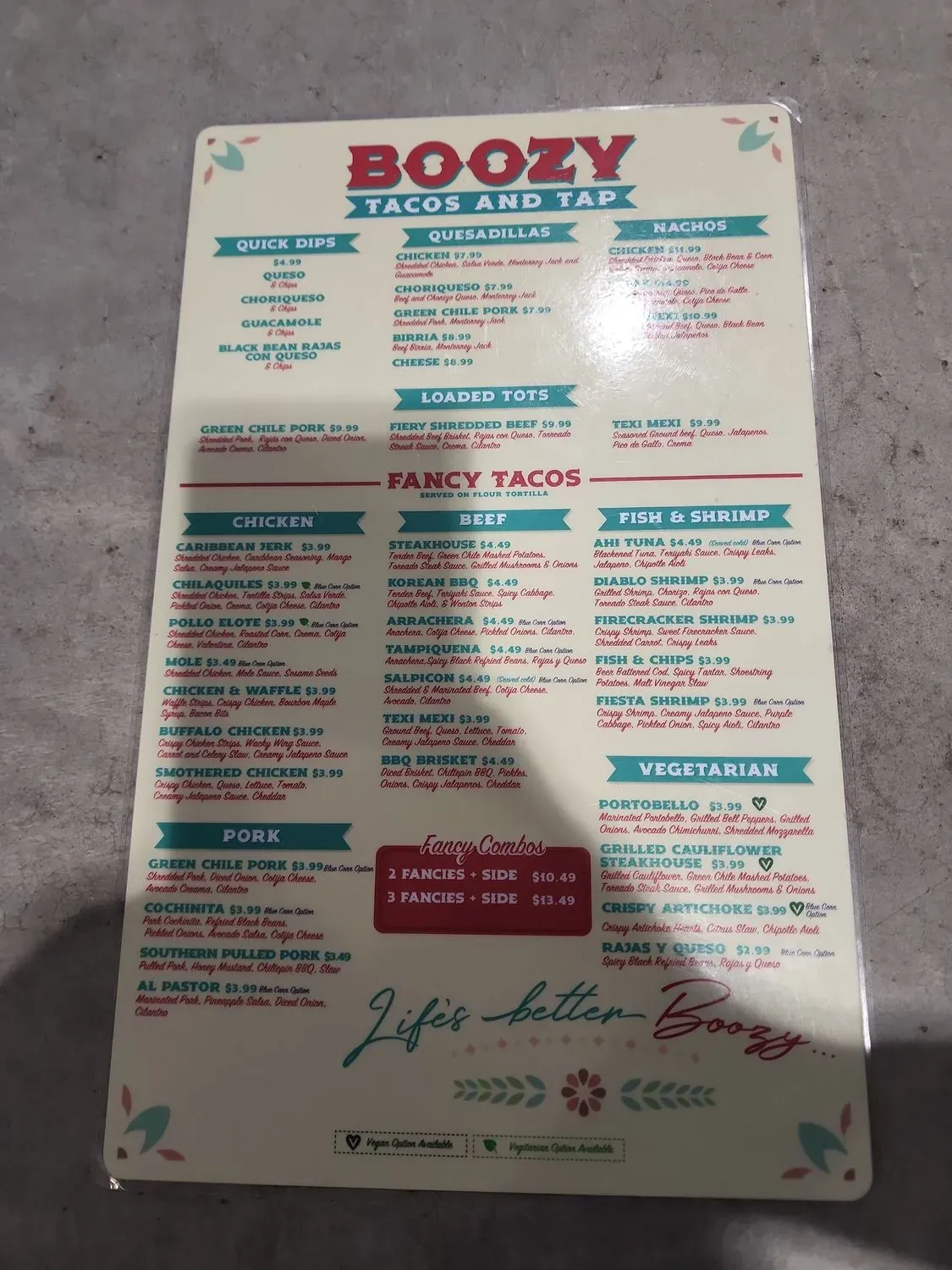 Menu 6