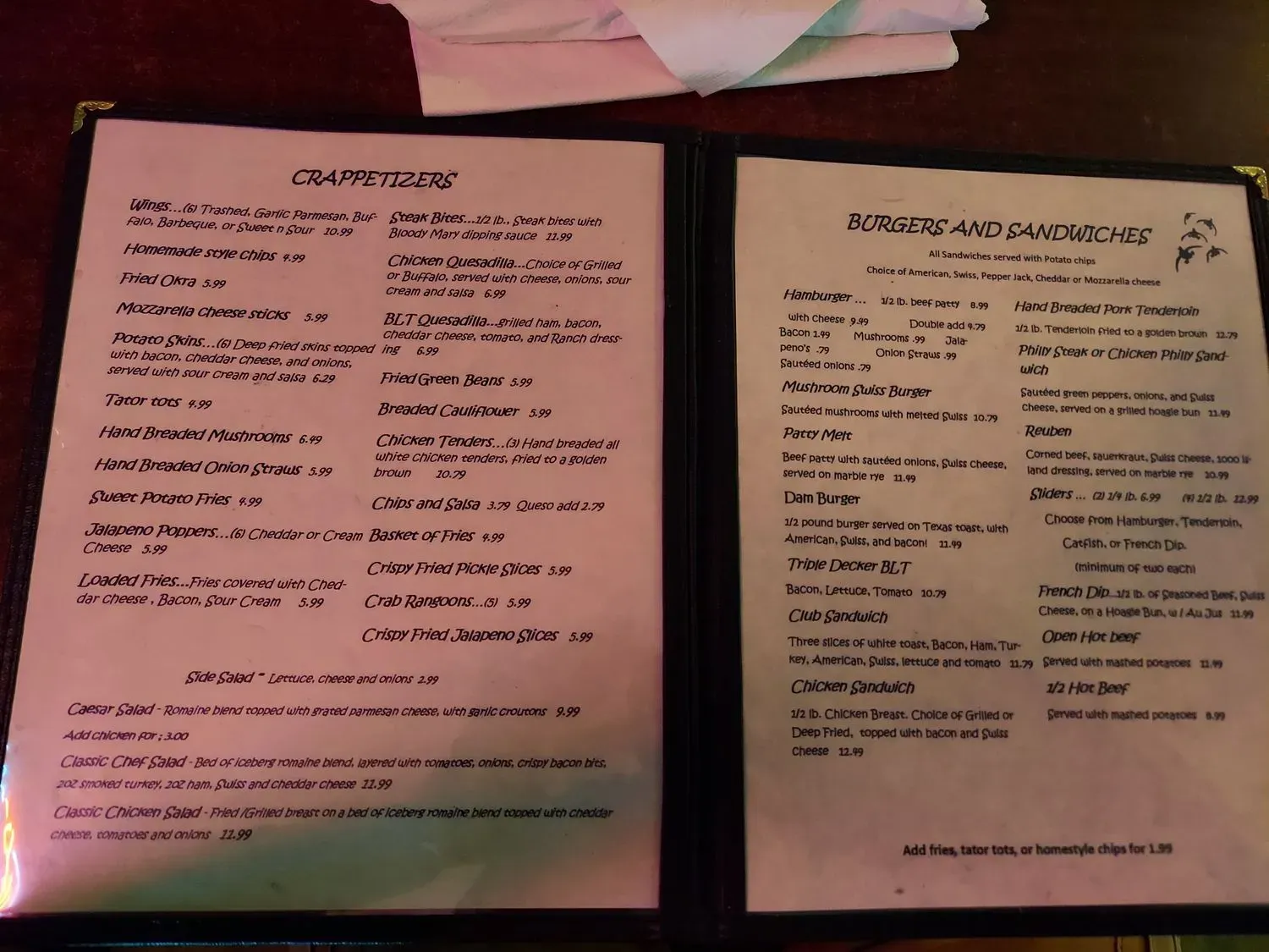 Menu 3