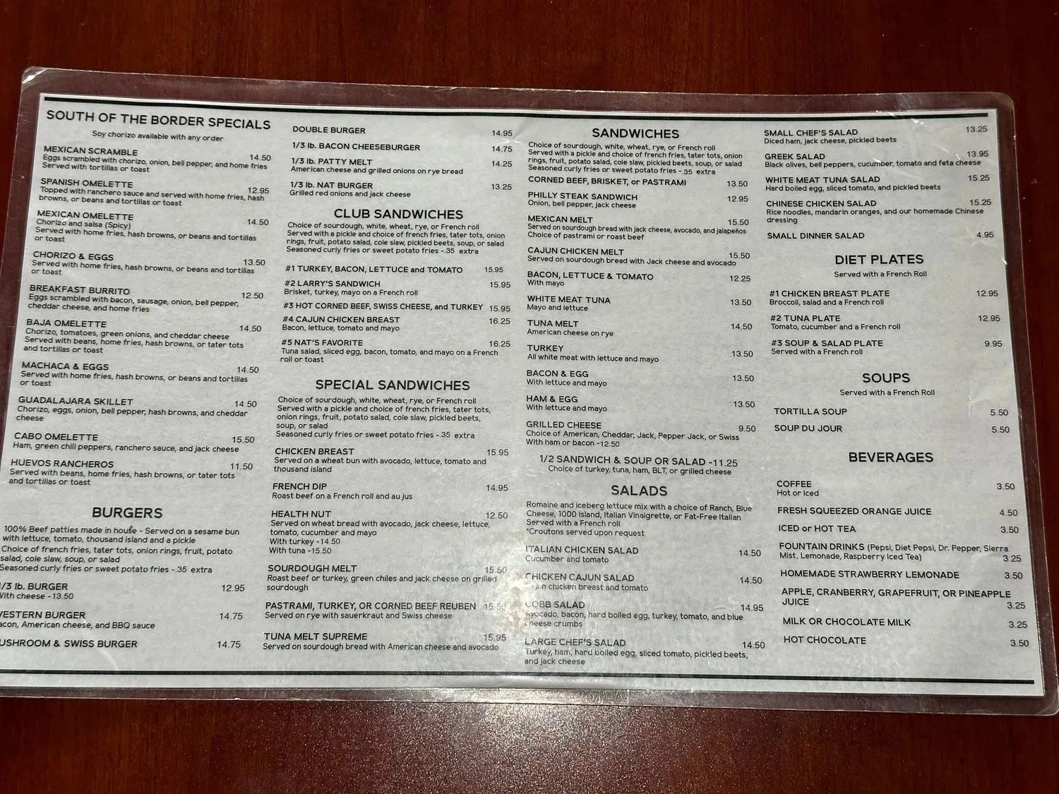 Menu 3