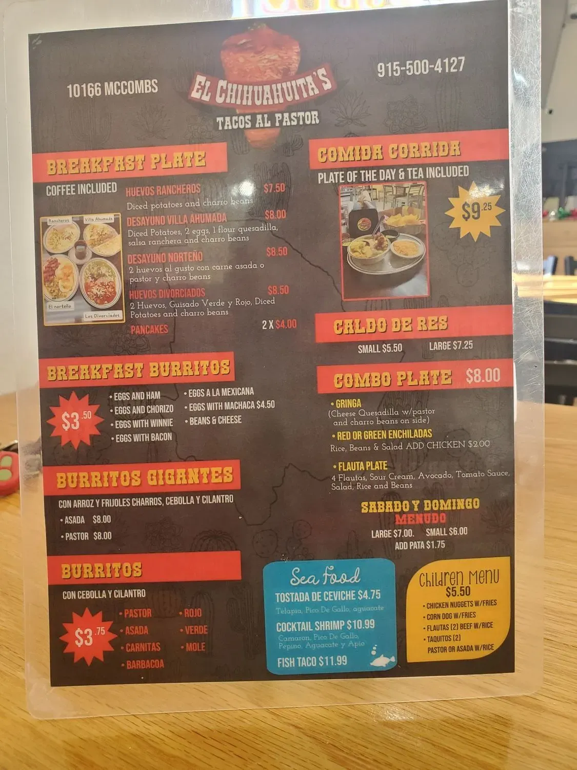 Menu 6