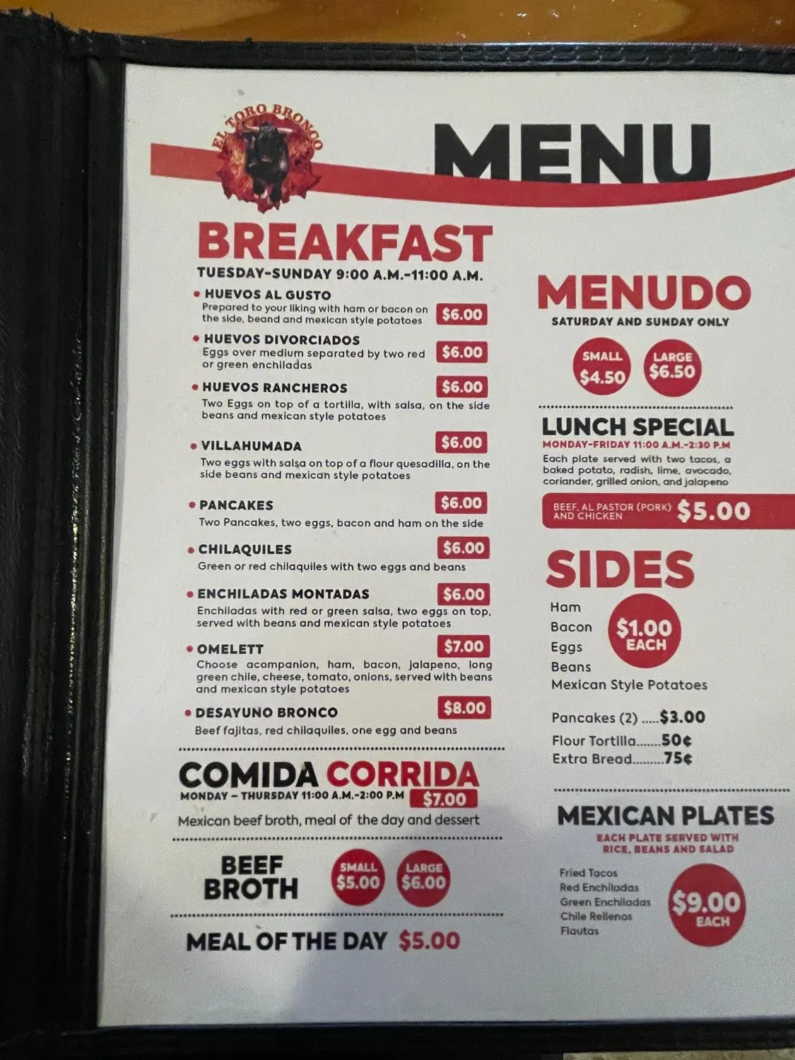 Menu 6