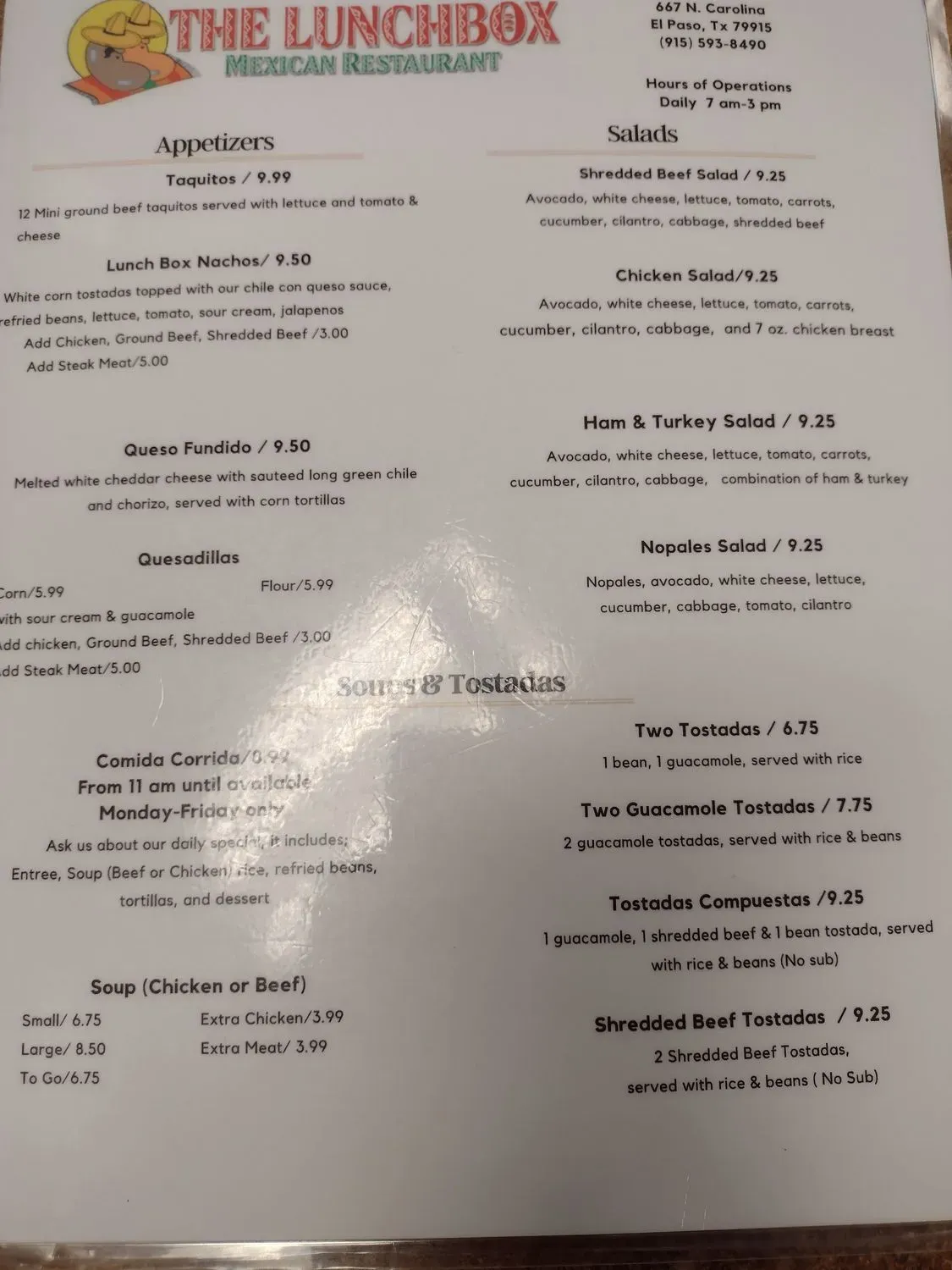 Menu 6