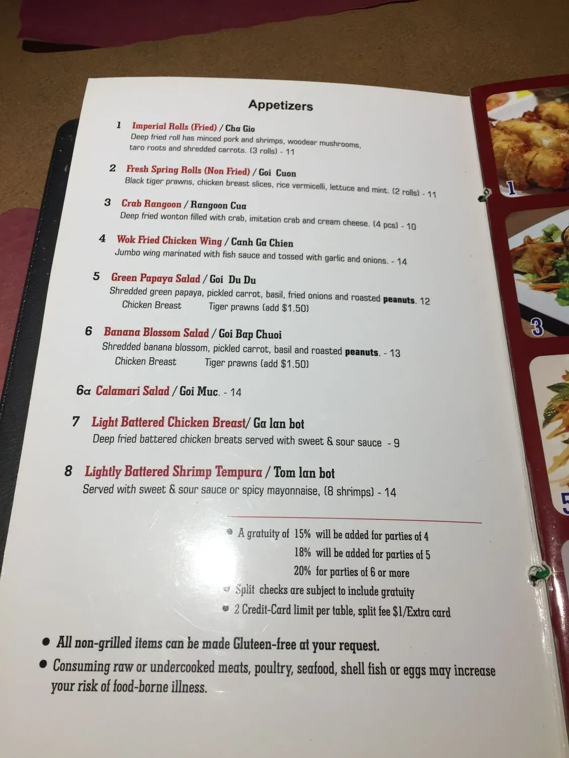 Menu 4