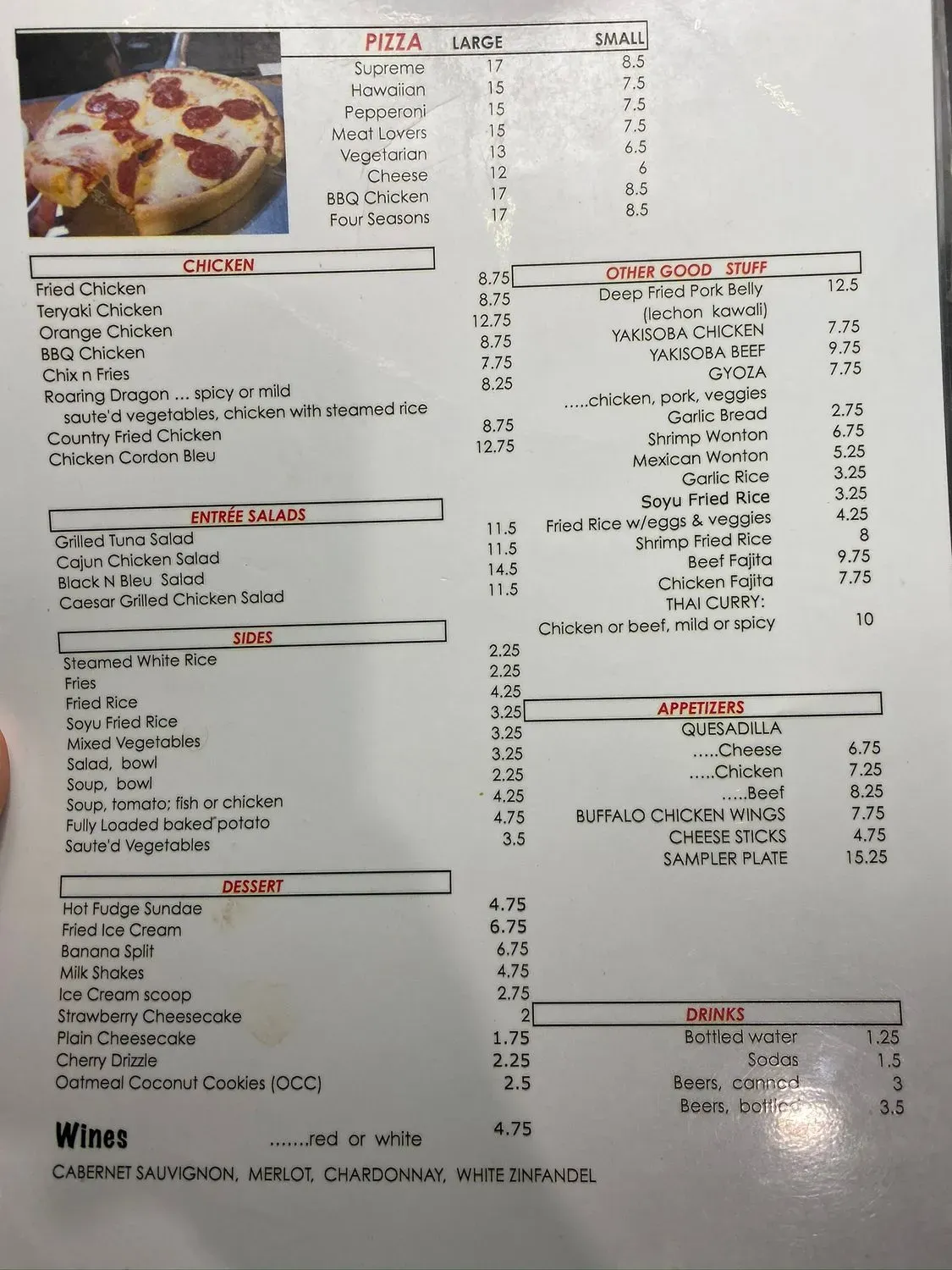 Menu 4