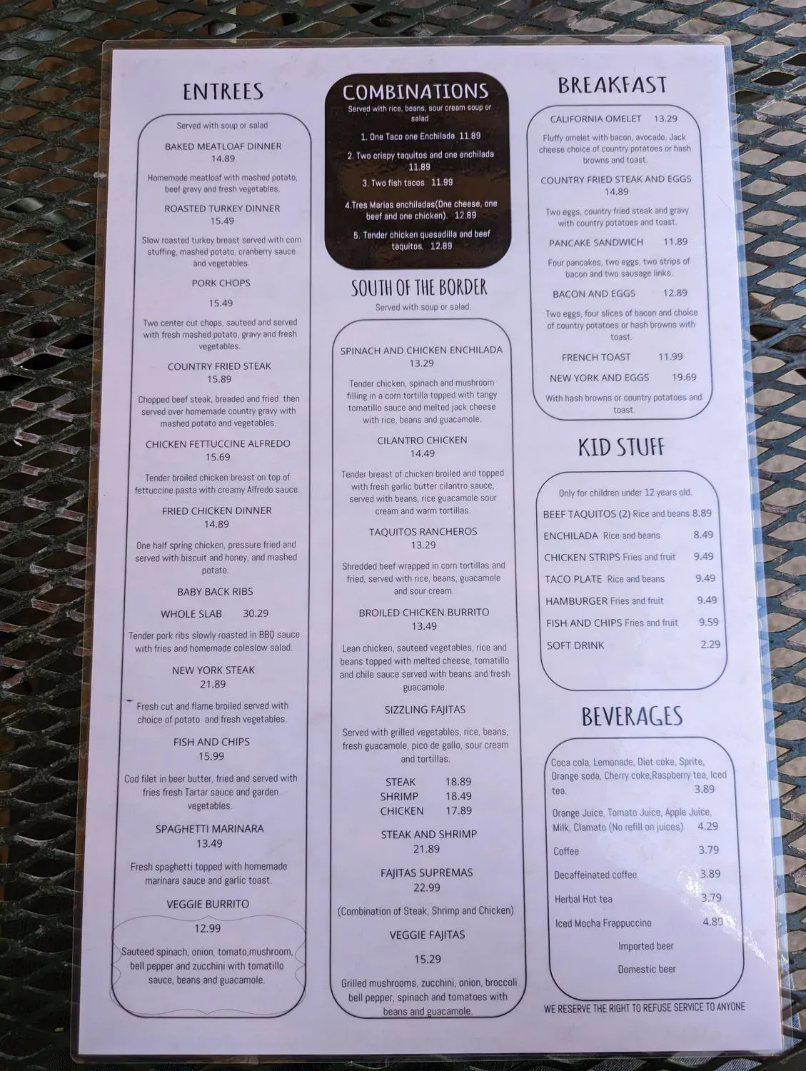 Menu 4