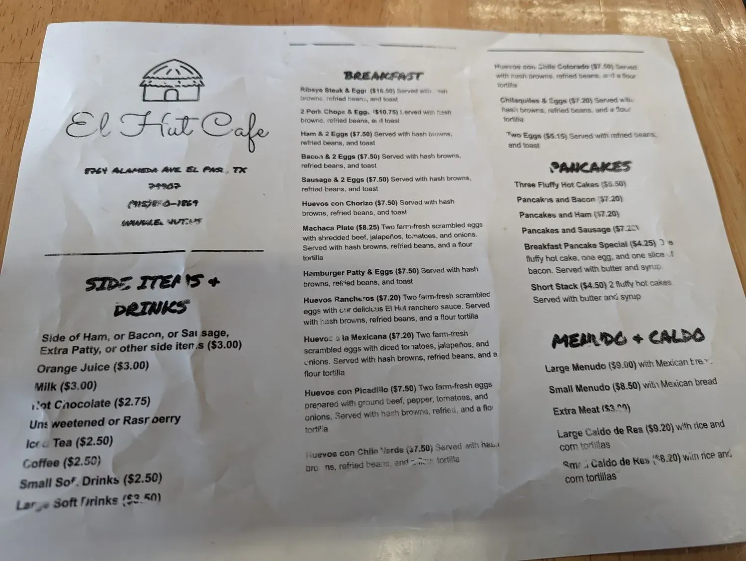 Menu 6