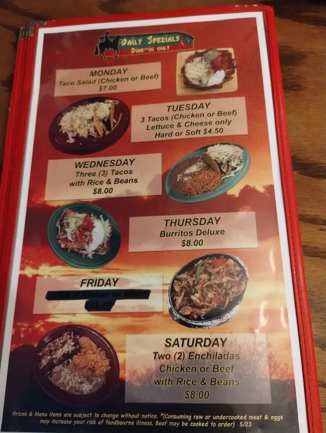 Menu 6