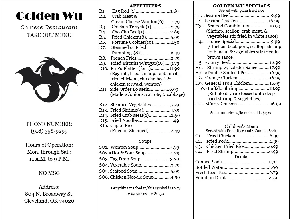 Menu 3