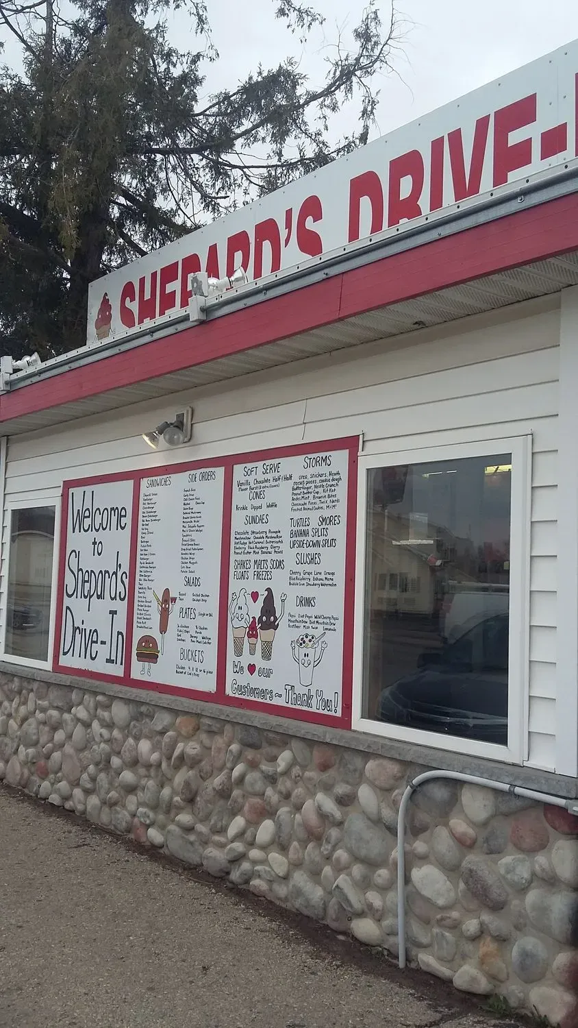 Shepard's Drive-In Menu - Updated November 2025