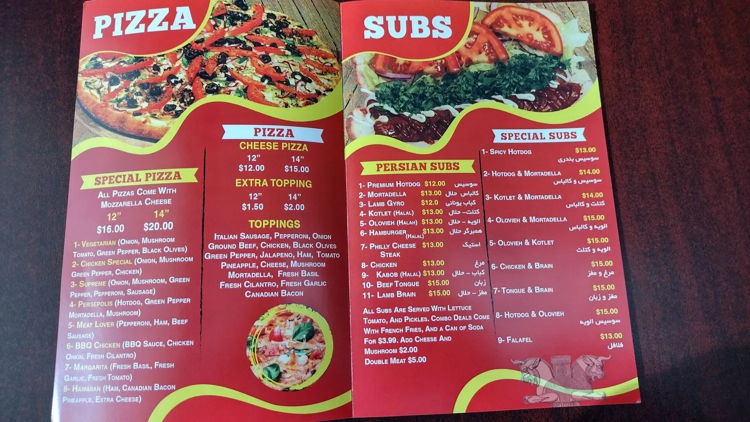 Menu 3