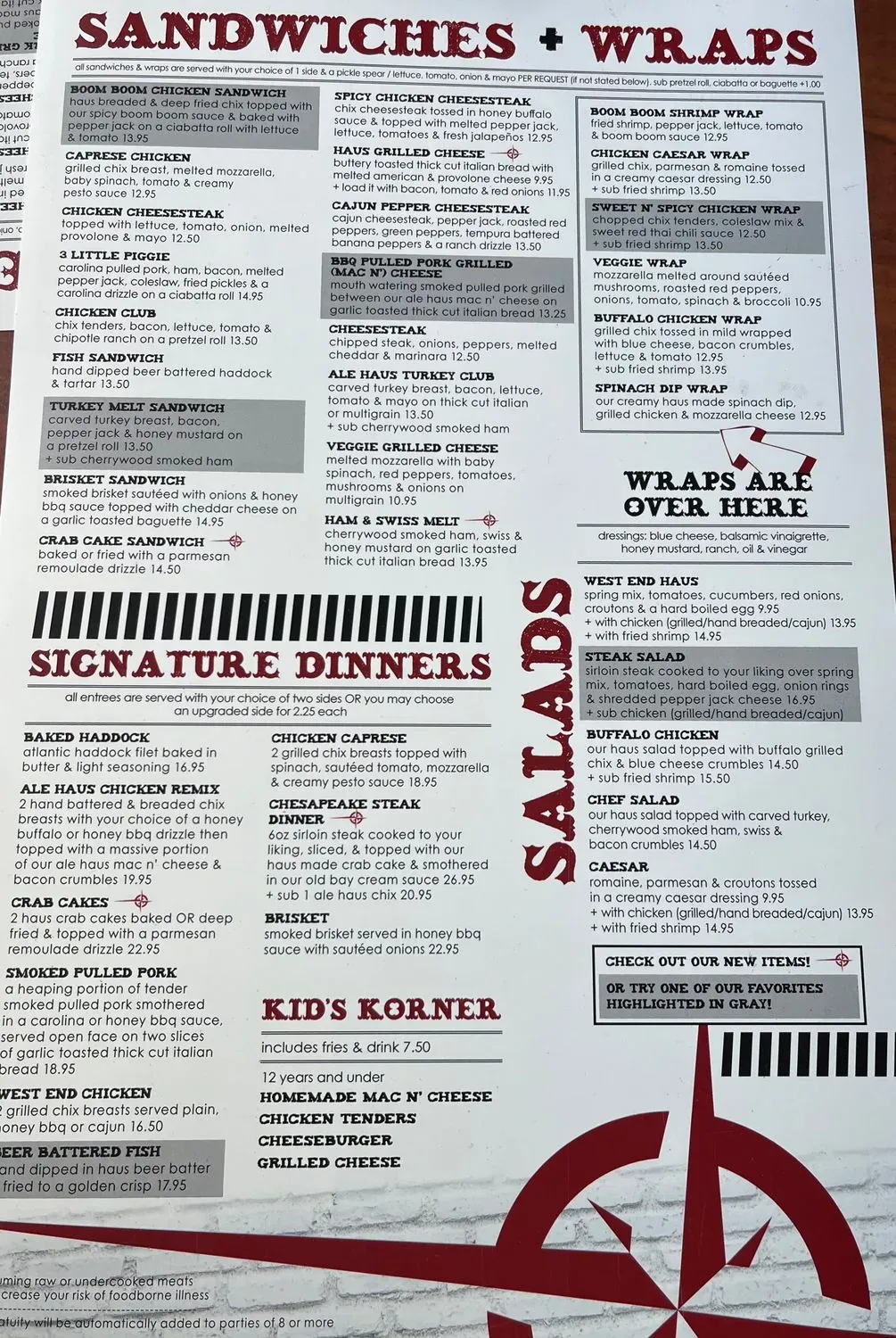 Menu 3