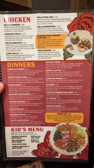 Panchos Tacos Mount Vernon Menu | Mt Vernon, OH | Checkle