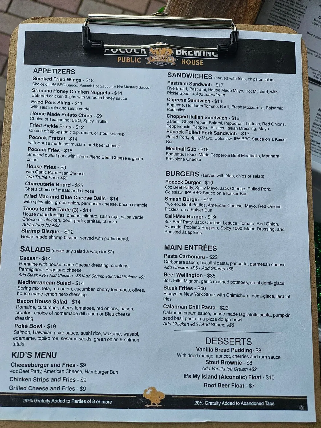 Menu 4