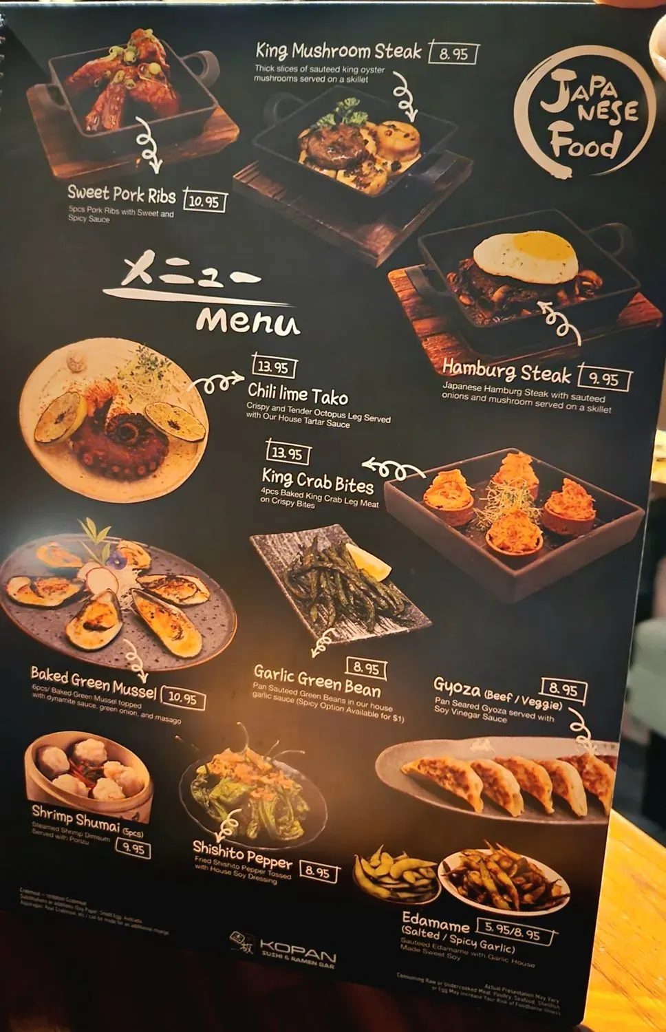 Menu 4