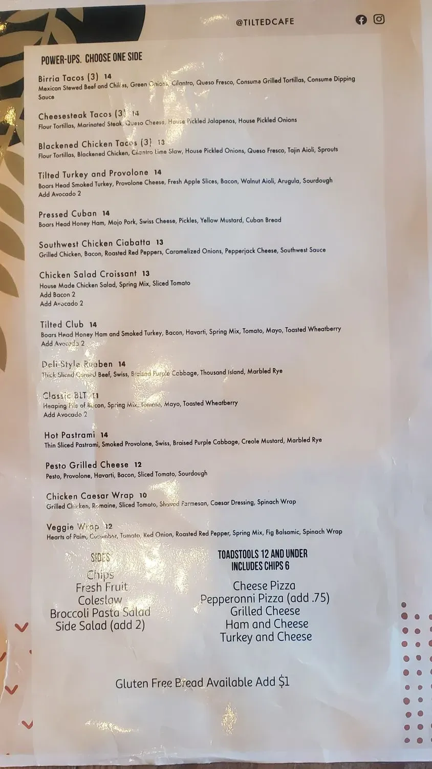 Menu 4