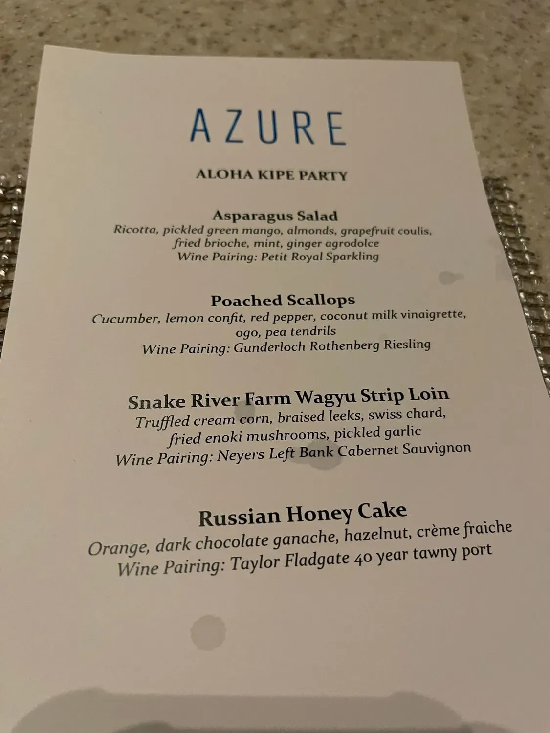 Menu 4