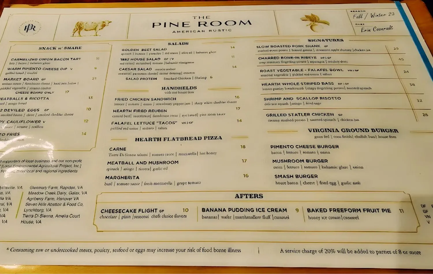 Menu 4