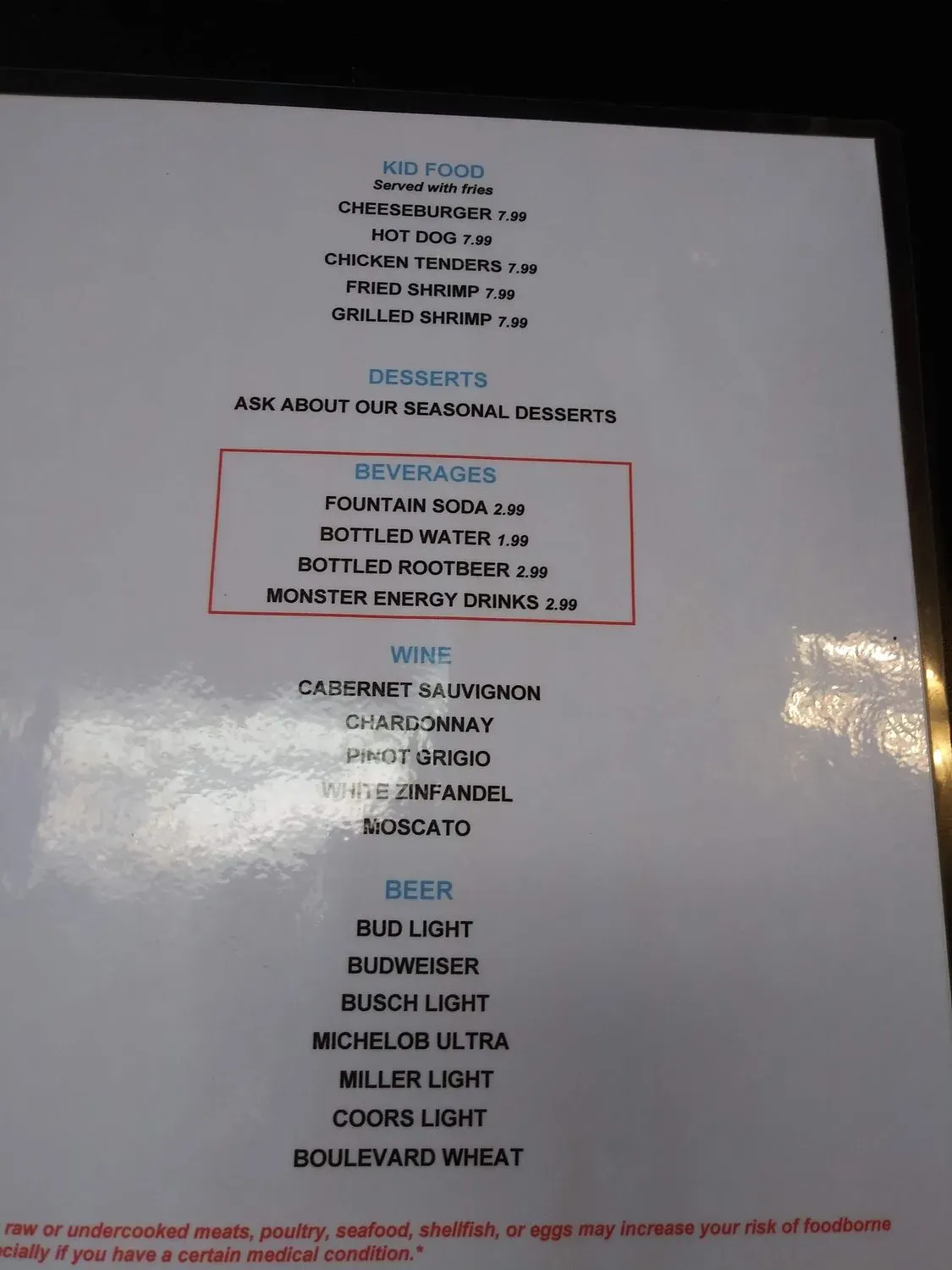 Menu 4