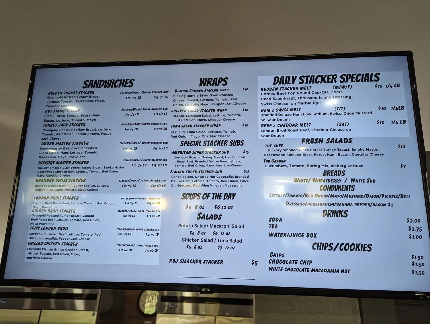 Menu 3