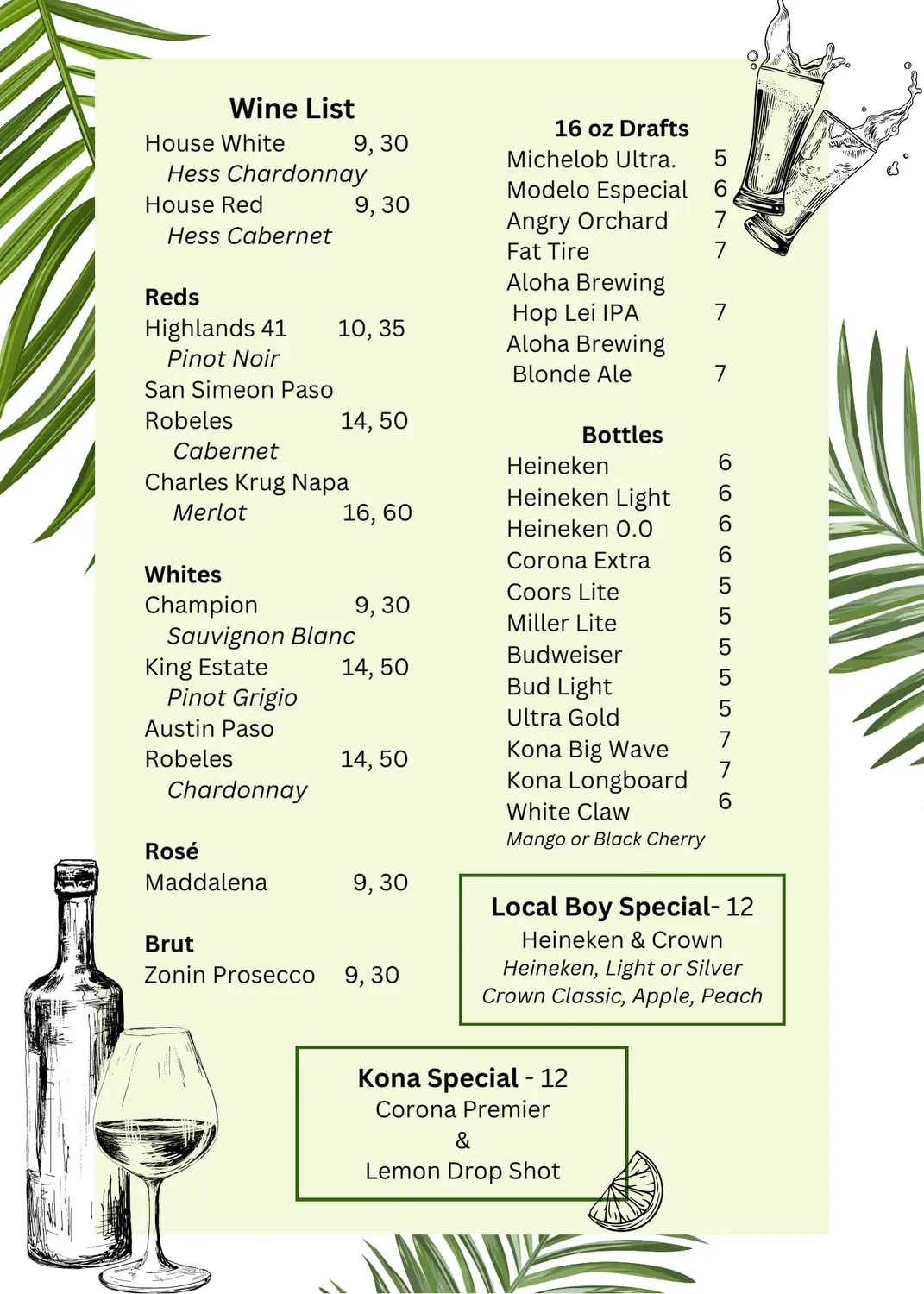 Lanterns Restaurant and Tavern Menu - Updated November 2025