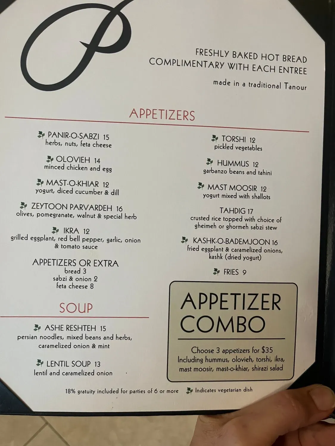 Menu 6