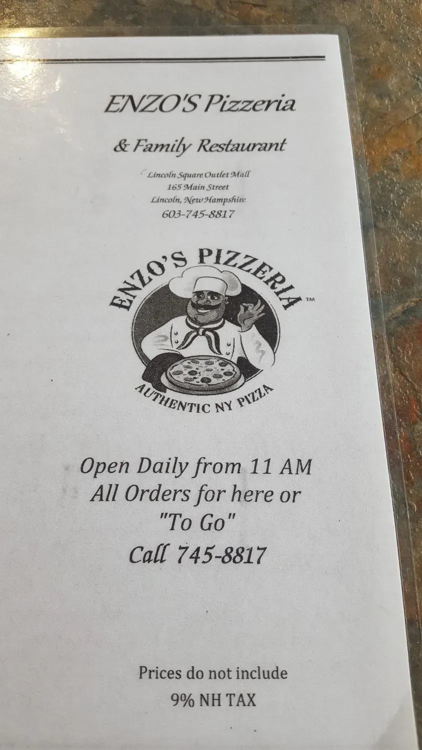 Menu 4