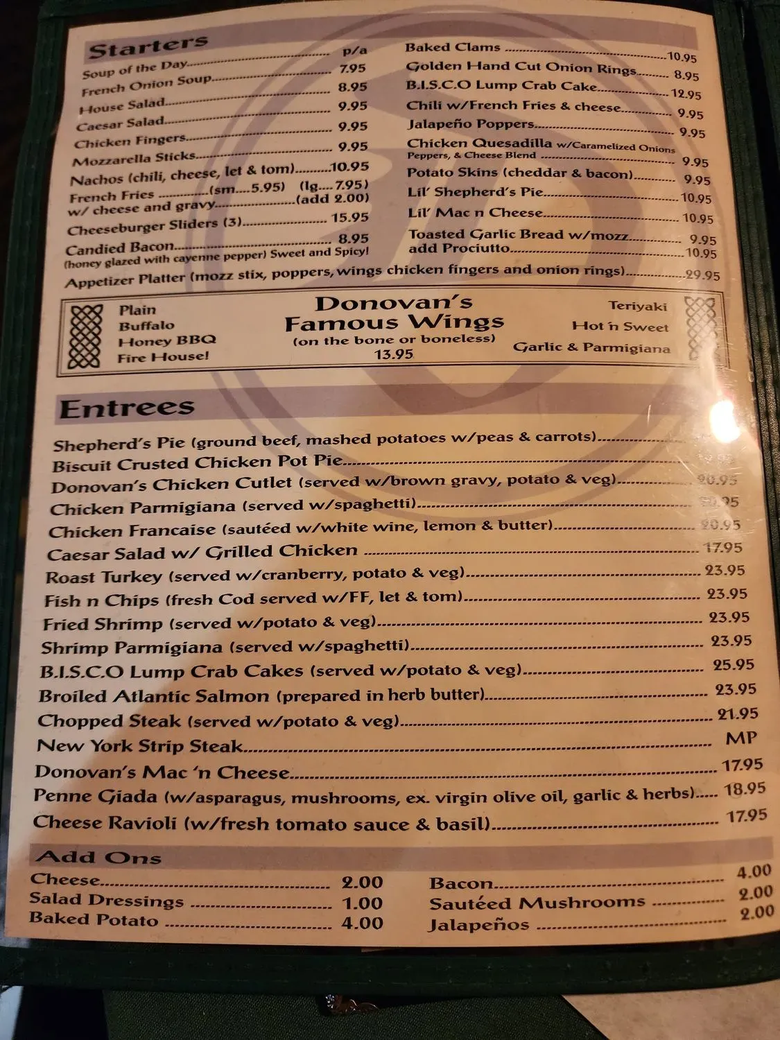 Menu 4