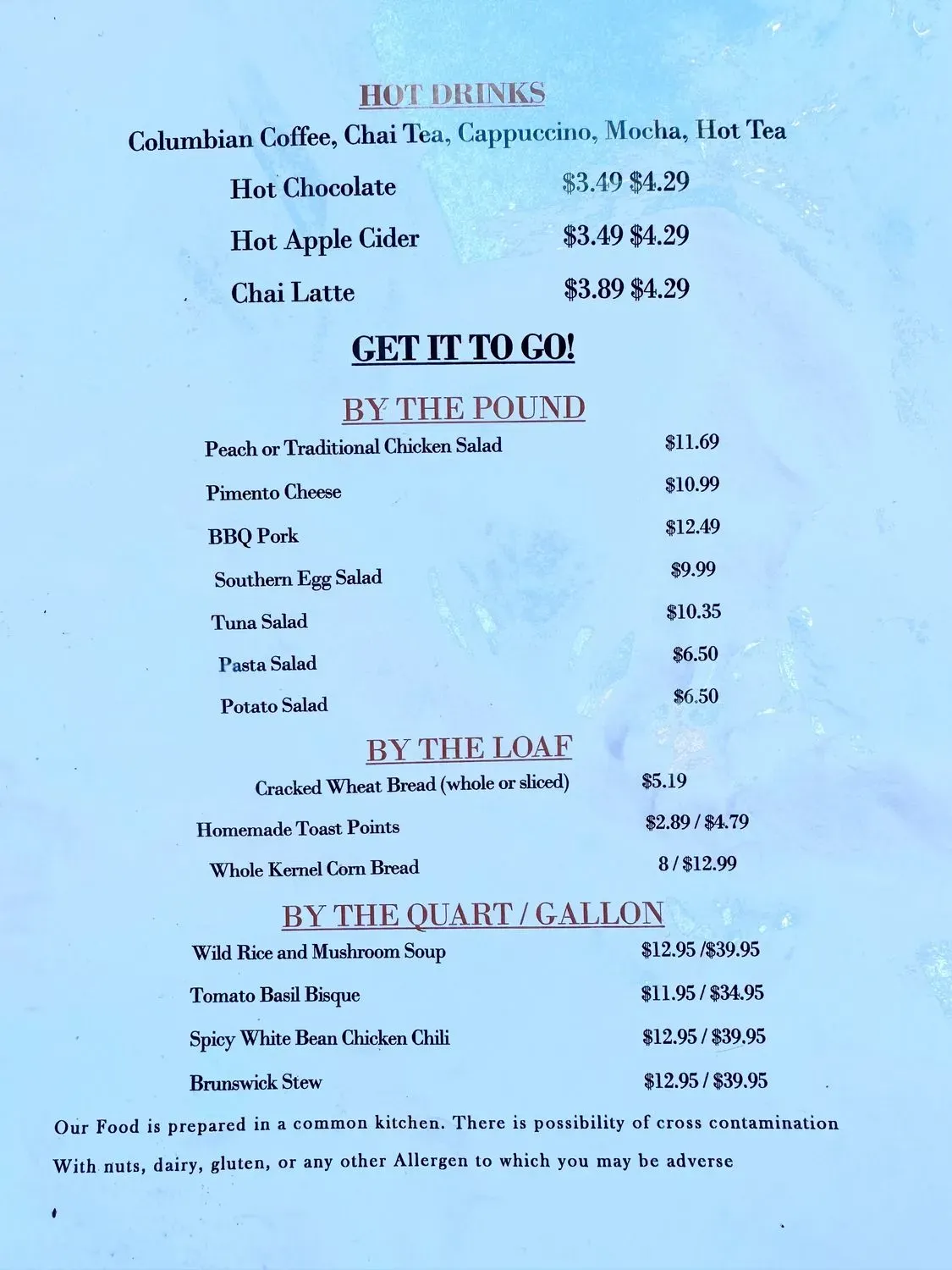 Menu 6