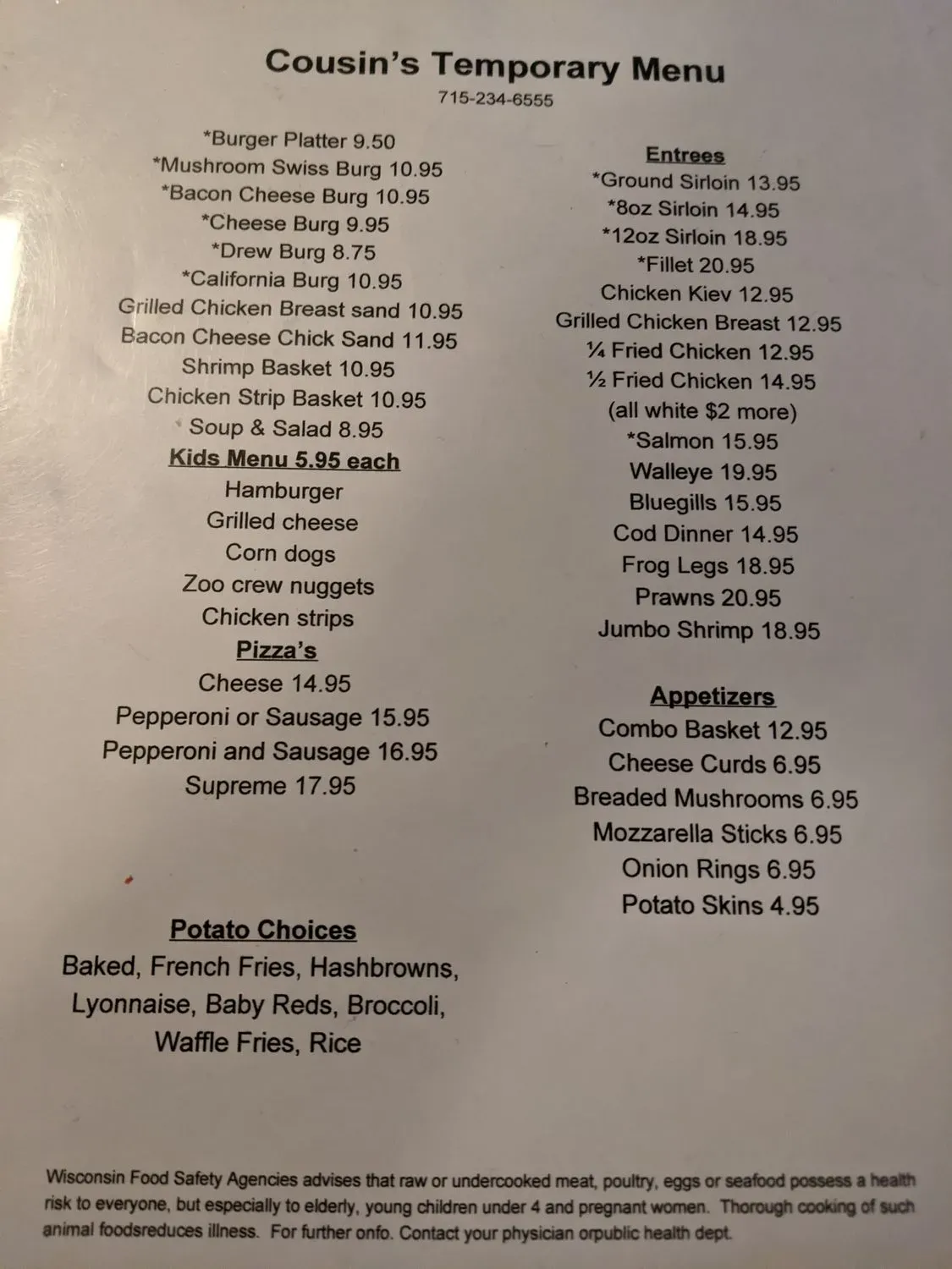 Menu 4