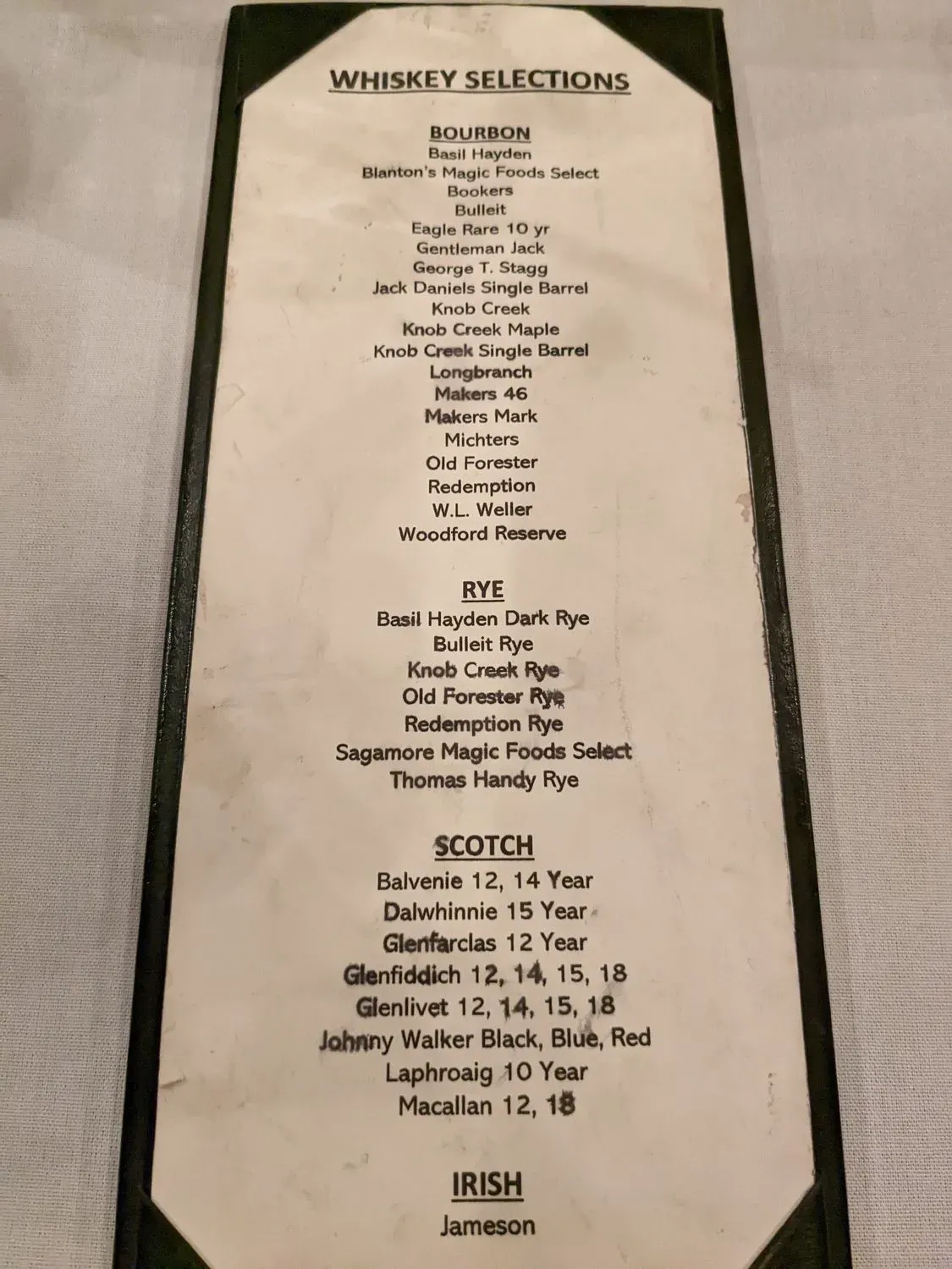 Menu 6