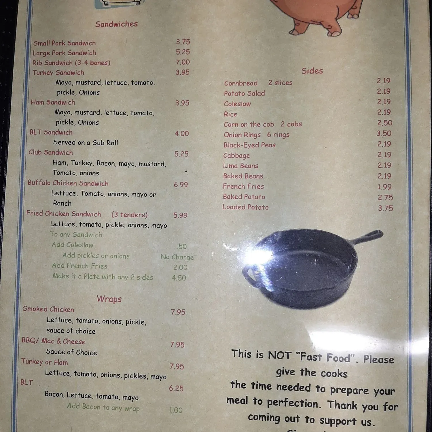 Menu 3