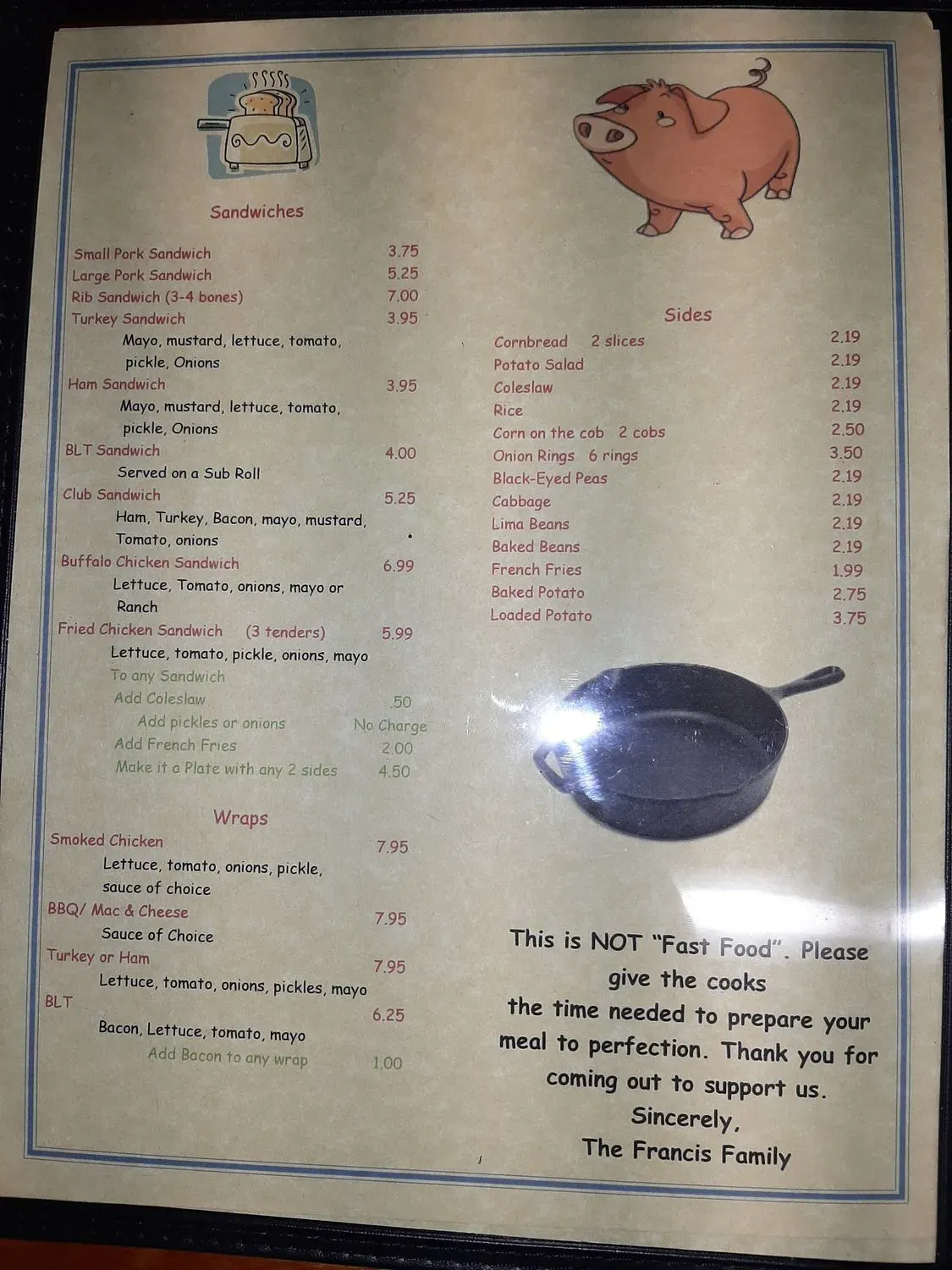 Menu 3