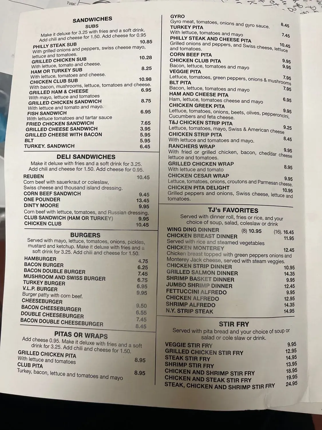 Menu 6