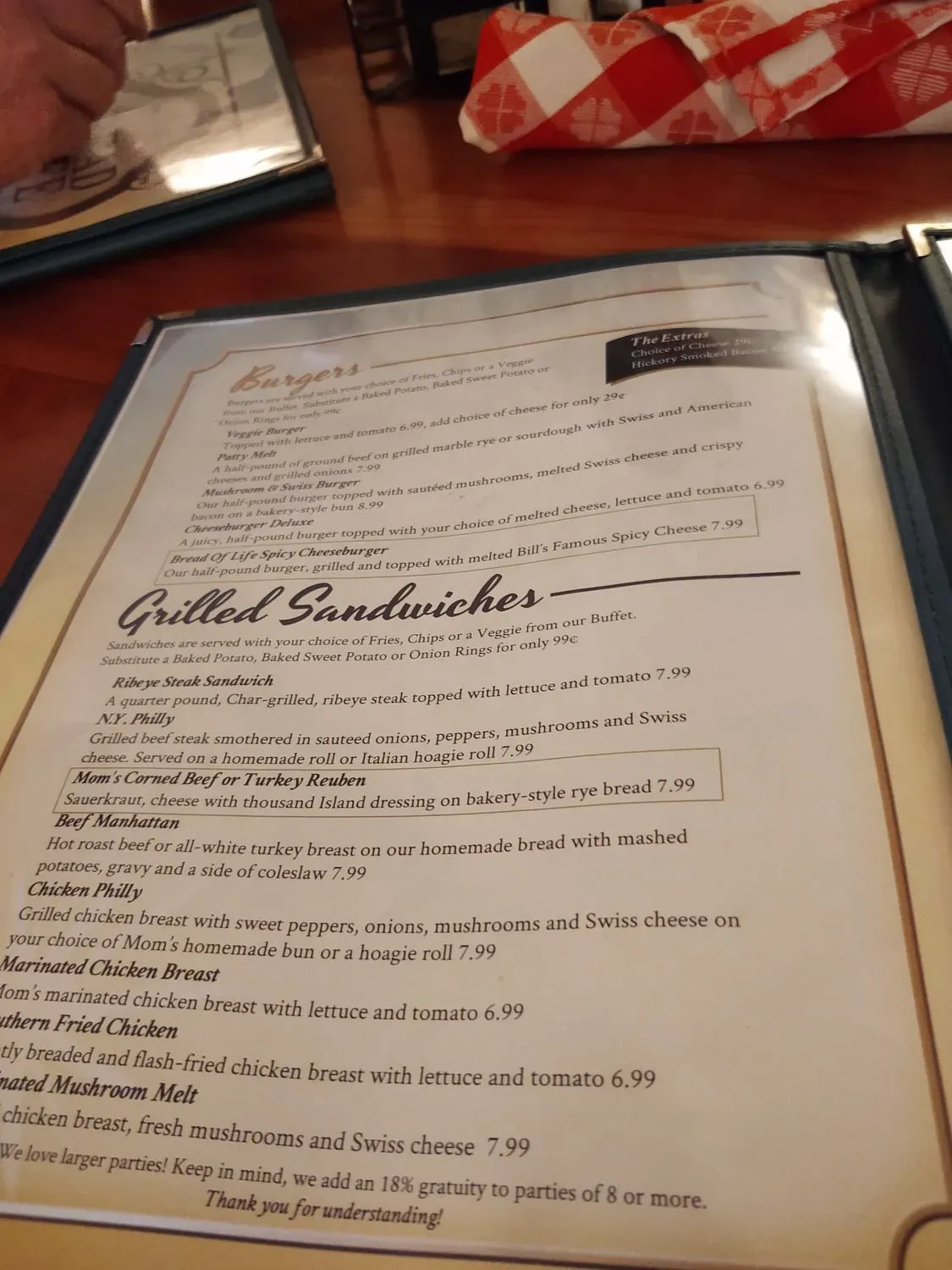 Bread of Life Cafe Menu - Updated November 2025