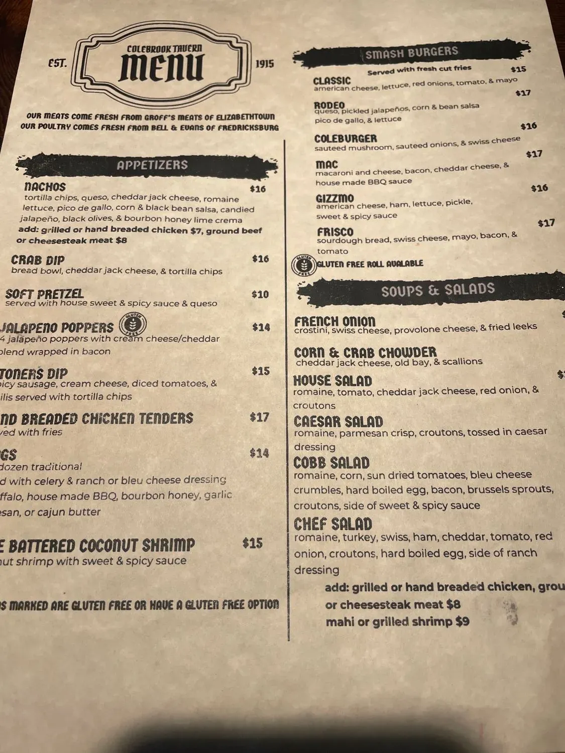 Menu 6