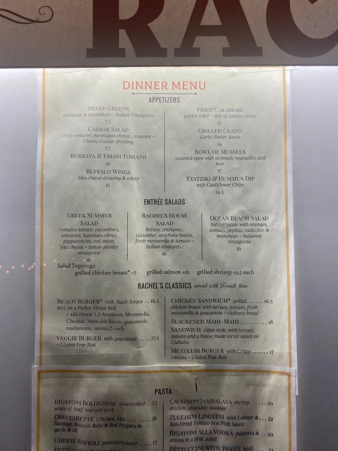 Menu 6