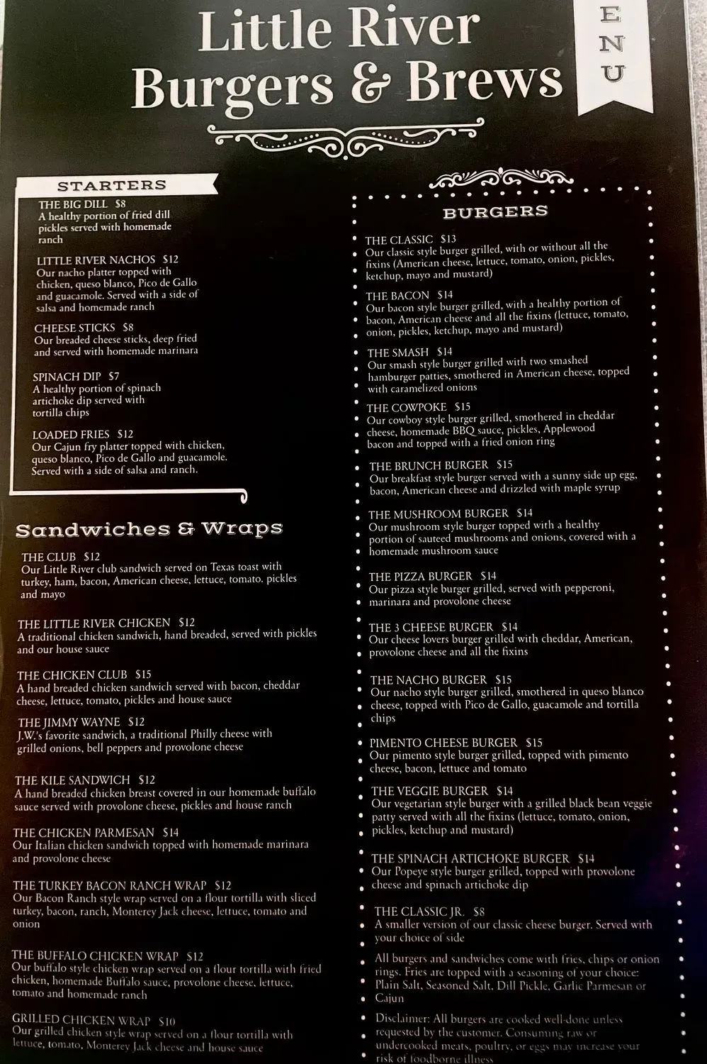 Menu 6