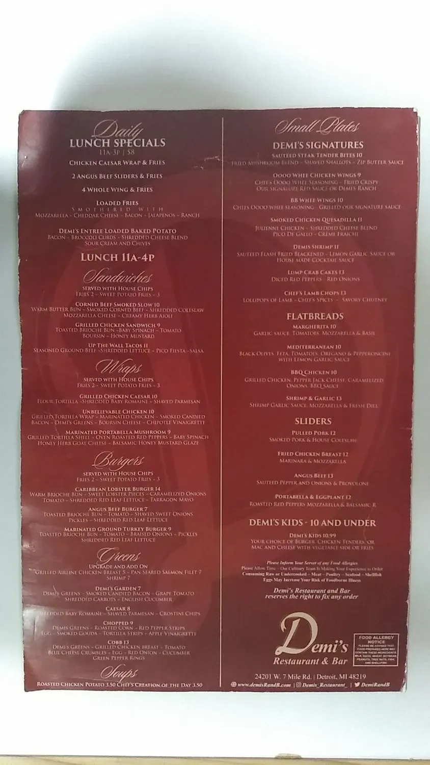 Menu 6