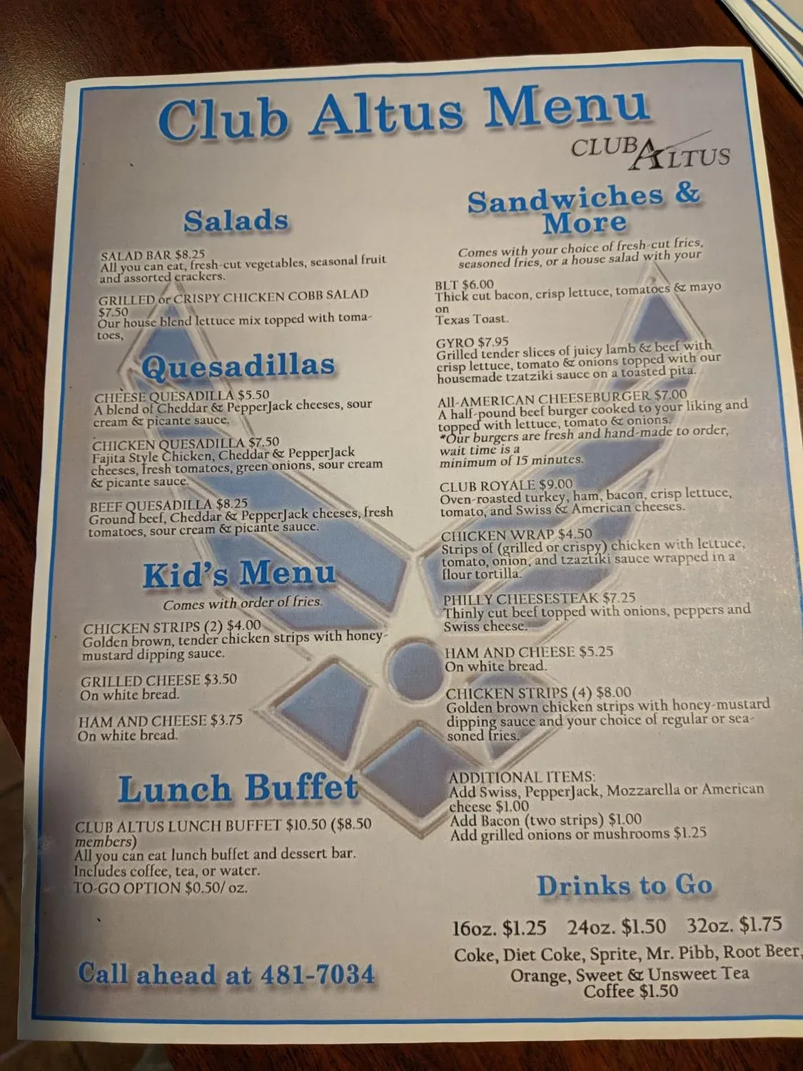 Menu 3