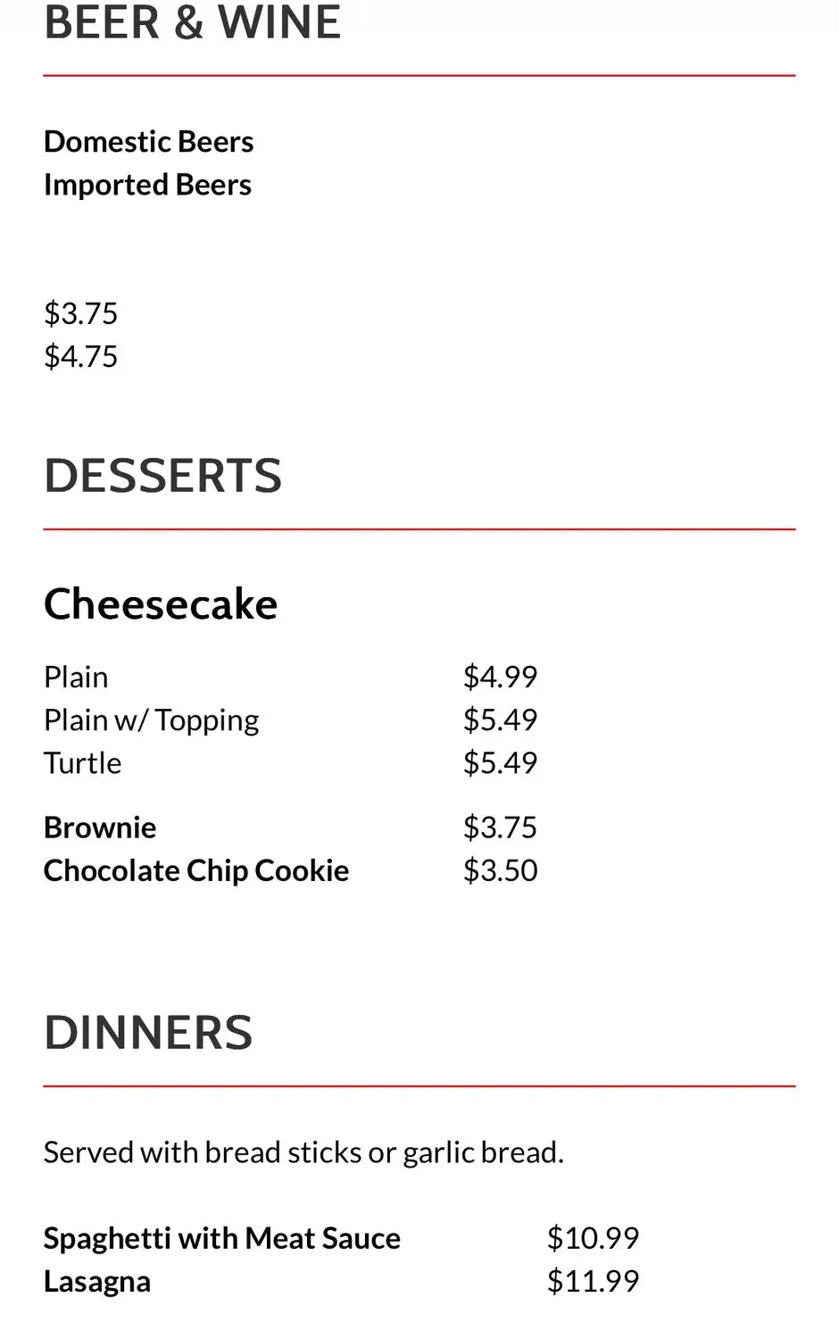 Menu 3