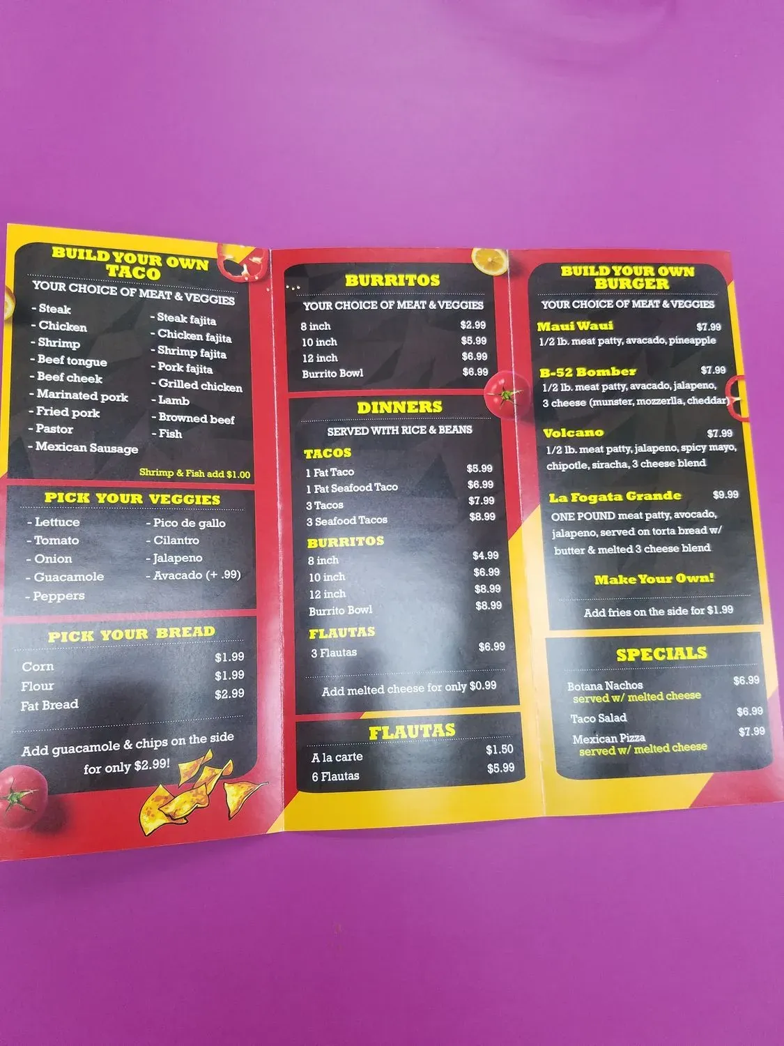 Menu 3