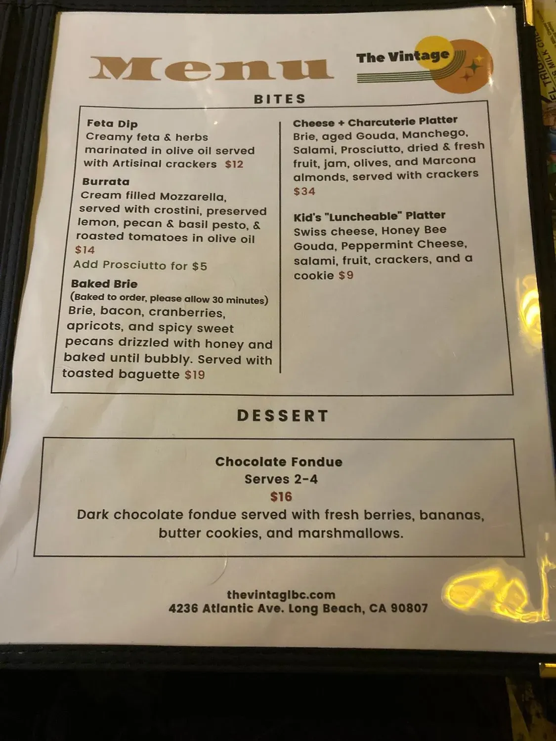 Menu 6