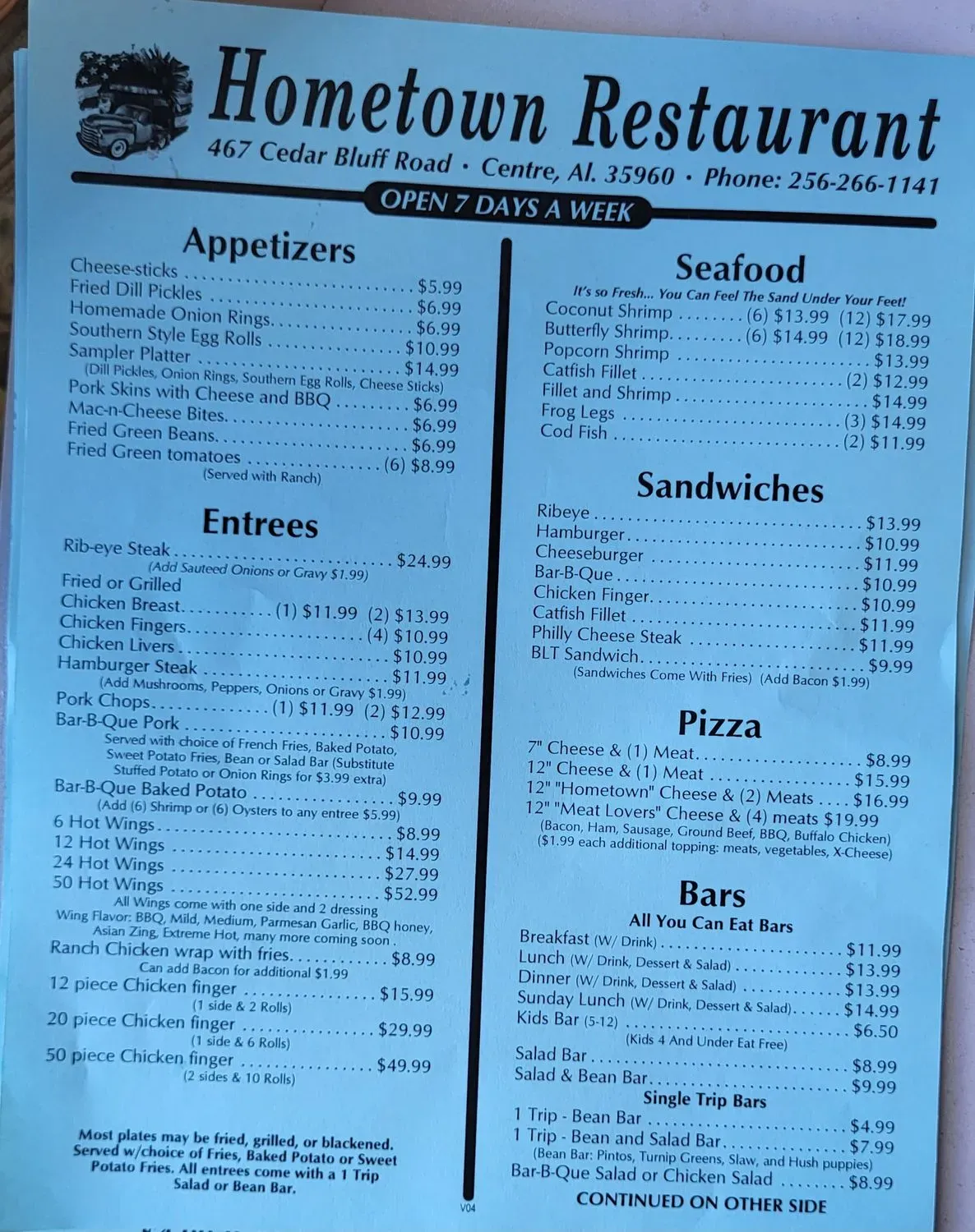 Menu 6