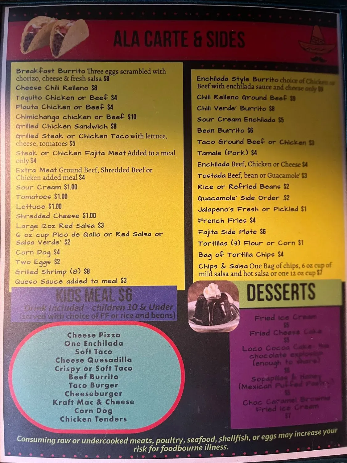 Menu 4