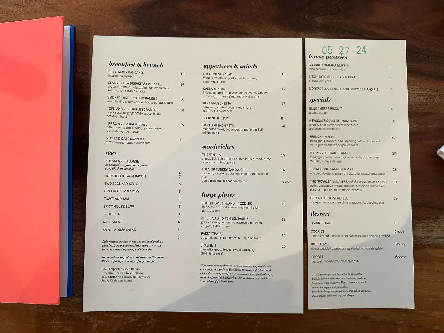 Menu 6