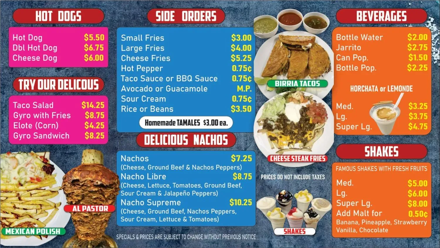 Menu 3